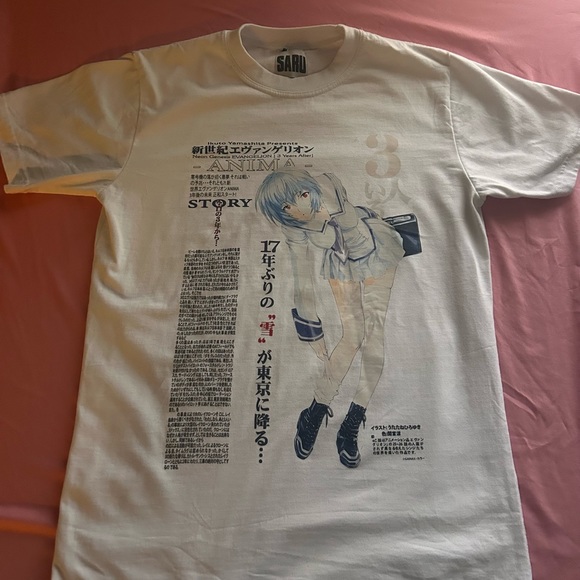 Super cute Rei Ayanami graphic tee🪷🪷🌙 - Picture 1 of 1